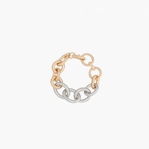 ZARA Chunky Two Tone Chain Bracelet